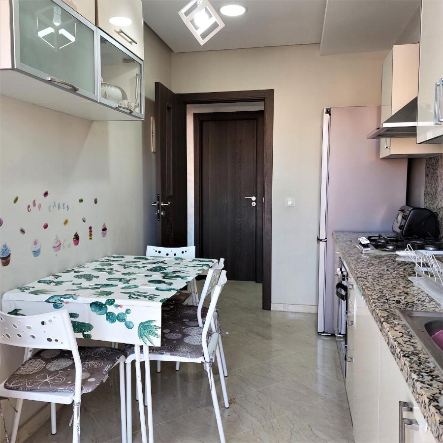 Appartement Pour Familles En Residence Avec Piscine Et Wifi Marrakesh Ngoại thất bức ảnh